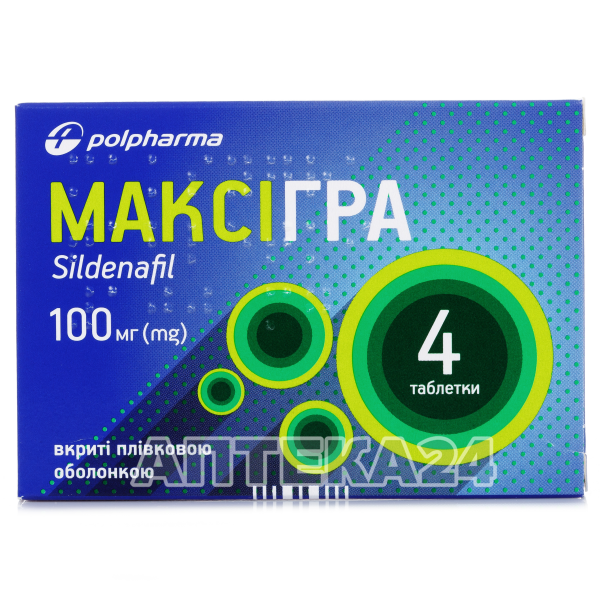 Максигра таблетки для потенции по 100 мг, 4 шт.: инструкция, цена .
