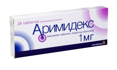 Аримидекс 1мг N28 таблетки Акция