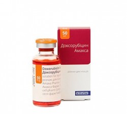 Доксорубицин Амакса 2мг/мл 25 мл №1 раствор
