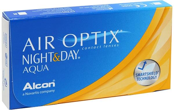Контактные линзы Air Optix Night&Day Aqua 3 шт. 8.4 -00.00