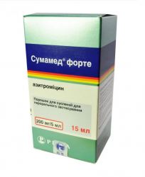 Сумамед форте порошок для оральной суспензии, 15 мл