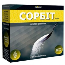 Сорбит натуральный сахарозаменитель пищевой порошок, 500 г
