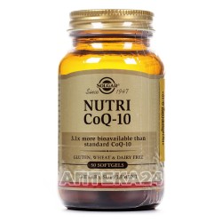Солгар Нутрикоэнзим Q-10 капсулы, 50 шт.