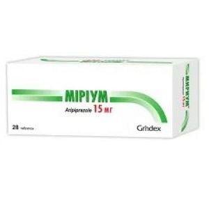 Мириум 15 мг №28 таблетки
