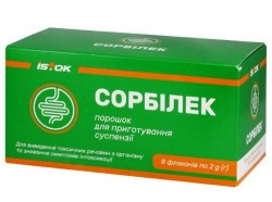 Сорбилек на основе кремния диоксида, по 2 г во флаконах, 8 шт.