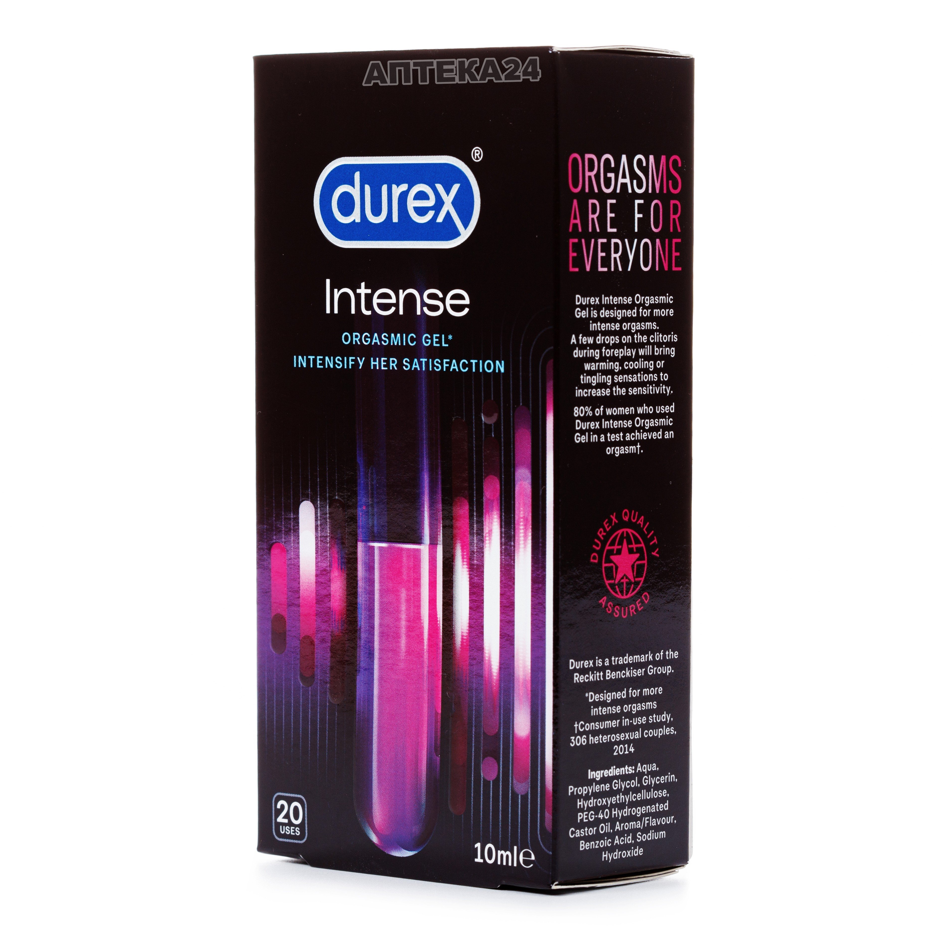 Интимный гель-смазка Durex (Дюрекс) Intense Orgasmic для усиления ...