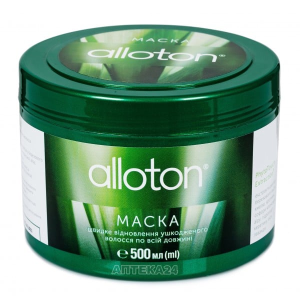Аллотон (Alloton) маска Быстрое восстановление для поврежденных волос, 500 мл