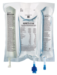 Нумета G16Е эмульсия для инфузий по 500 мл в трехкамерном пластиковом пакете в защитной пленочной оболочке, 6 шт.