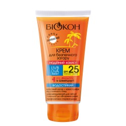 Биокон Крем SPF-25 для безопасного загара, 160 мл 