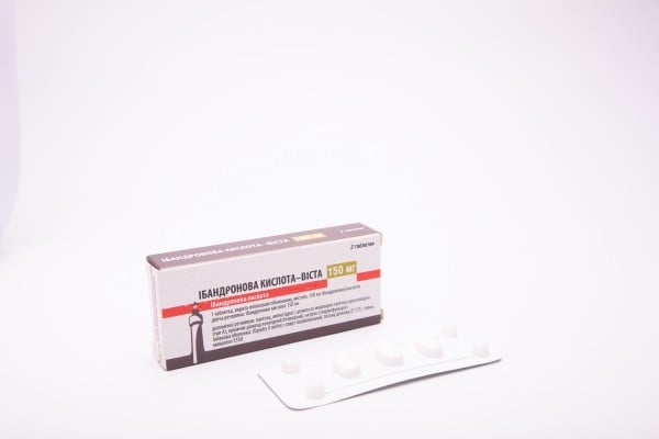 Ибандроновая кислота-Виста таблетки по 150 мг, 3 шт.