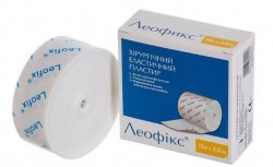 Леофикс пластырь хирургический эластичный размер 10 м х 2,5 см