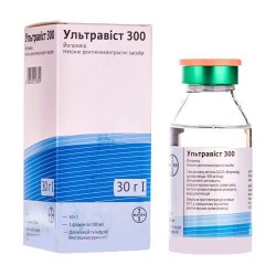 Ультравист раствор 300 мг/мл в флаконе по 100 мл