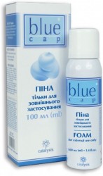 Блю кап (Blue cap) пена увлажняющая для тела, 100 мл 