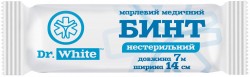 DR. WHITE бинт нестерильный 7м х 14см 