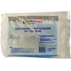 Paramed набор гинекологический смотровой стерильный №7
