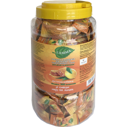 Гамма леденцы от кашля и раздражения в горле со вкусом меда и лимона, 300 шт.