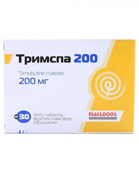 Тримспа таблетки по 200 мг, 30 шт.