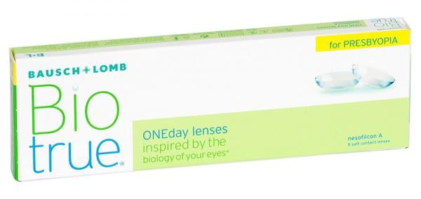 Контактные линзы Biotrue ONEday For Presbyopia 5 шт. H -04.50