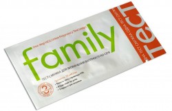 Тест-полоска FAMILY для определения беременности, 1 шт.