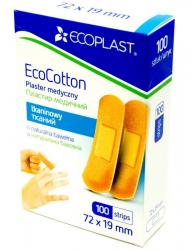 Пластырь медицинский тканевый 72х19мм №100