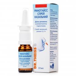 Ринотайсс спрей назальный Доктора Тайсса 0,1% 10 мл