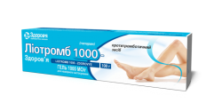 Гель Лиотромб 1000-Здоровье, 100 г