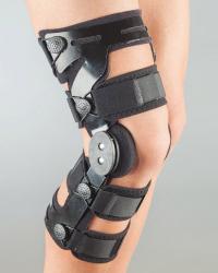 Бандаж на колено со специальными шарнирами модель размер S левый 170 АУРАФИКС