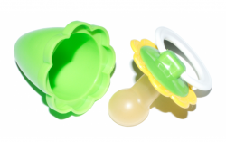 Соска-пустышка TM Flowers of life 2АК "Ромашка- 2" латексная ортодонтическая, 1 шт.