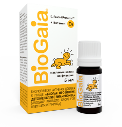 БиоГая Протектис с витамином D3 капли 5 мл 