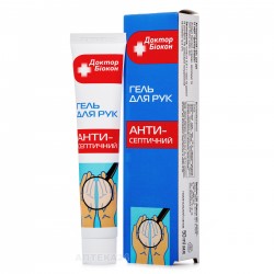 Доктор Биокон антисептический гель для дезинфекции рук, 50 мл