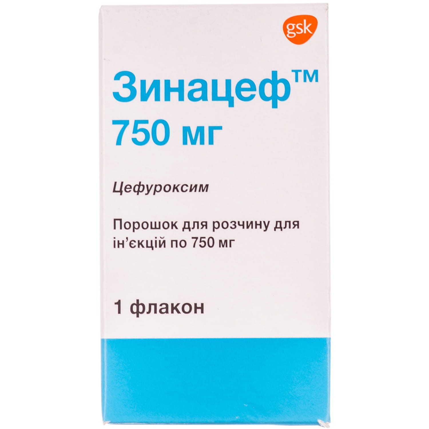 Зинацеф порошок для раствора для инъекций по 750 мг, 1 шт.: инструкция .