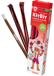 КитВит Витамин В6 и Магний со вкусом вишни трубе 7 шт.