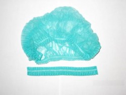 Шапочка-берет Славна медицинская нестерильная (спанбонд 13г/м2), 1 шт.