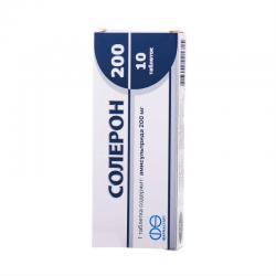 Солерон таблетки от шизофрении 200 мг №10 Акция