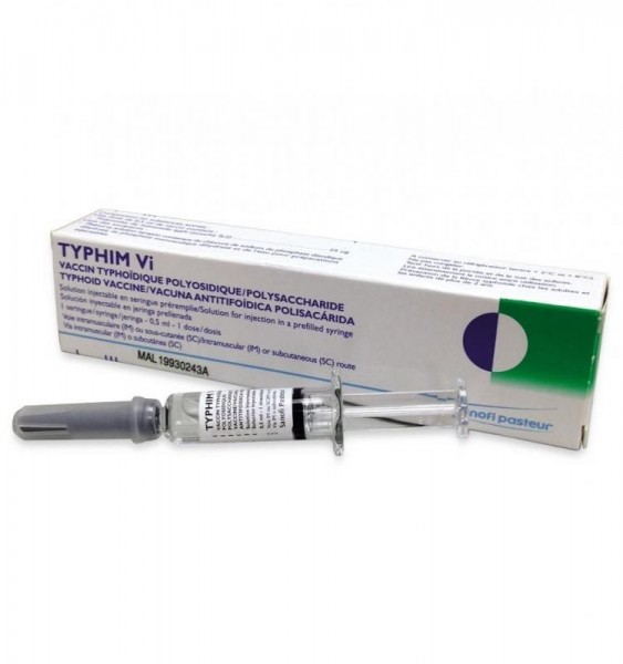 Тифим Ви вакцина для профилактики брюшного тифа по 0,5 мл (1 доза), 1 шт.