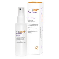 Спрей-дезодорант для ног Dry Dry Foot Spra, 100 мл