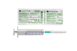 Шприц Arterium одноразовый стерильный с иглой 10 мл