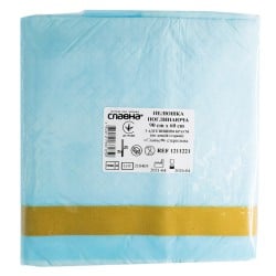 Пеленка стерильная с адгезивным краем 90 см x 60 см, 1 шт.