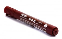 Йод раствор спиртовой 5% в флаконе-карандаше, 3 мл 