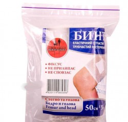 Бинт эластичный сетчатый трубчатый Тип 565, 50см х 3см  - Торос-Груп