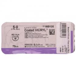 Викрил 5-0 17мм W9105 75см