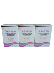 Абалам таблетки по 600 мг/300 мг, 30 шт.