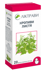 Крапивы лист в фильтр-пакетах по 1,5 г, 20 шт. - Лектравы