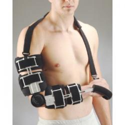 Ортез на локтевой сустав с регулируемым углом сгибания размер М левый 305 АУРАФИКС