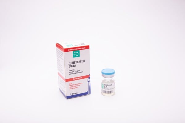 Доцетаксел-Виста 20 мг/мл 1 мл (20 мг) N1 концентрат