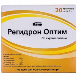 Регидрон Оптим порошок для орального раствора, по 10,7 г в пакетиках, 20 шт.