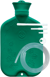 Грелка медицинская 1 л с наконечником