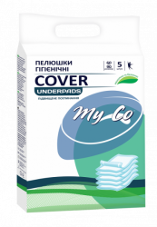 Одноразовые пеленки впитывающие MyCo Cover 60х90 см, 5 шт.
