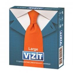 Презервативы Визит N3 Large большого размера Vizit