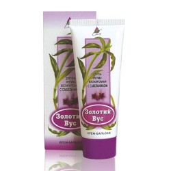 Крем-бальзам Золотой ус с сабельником, 75 мл - Эликсир